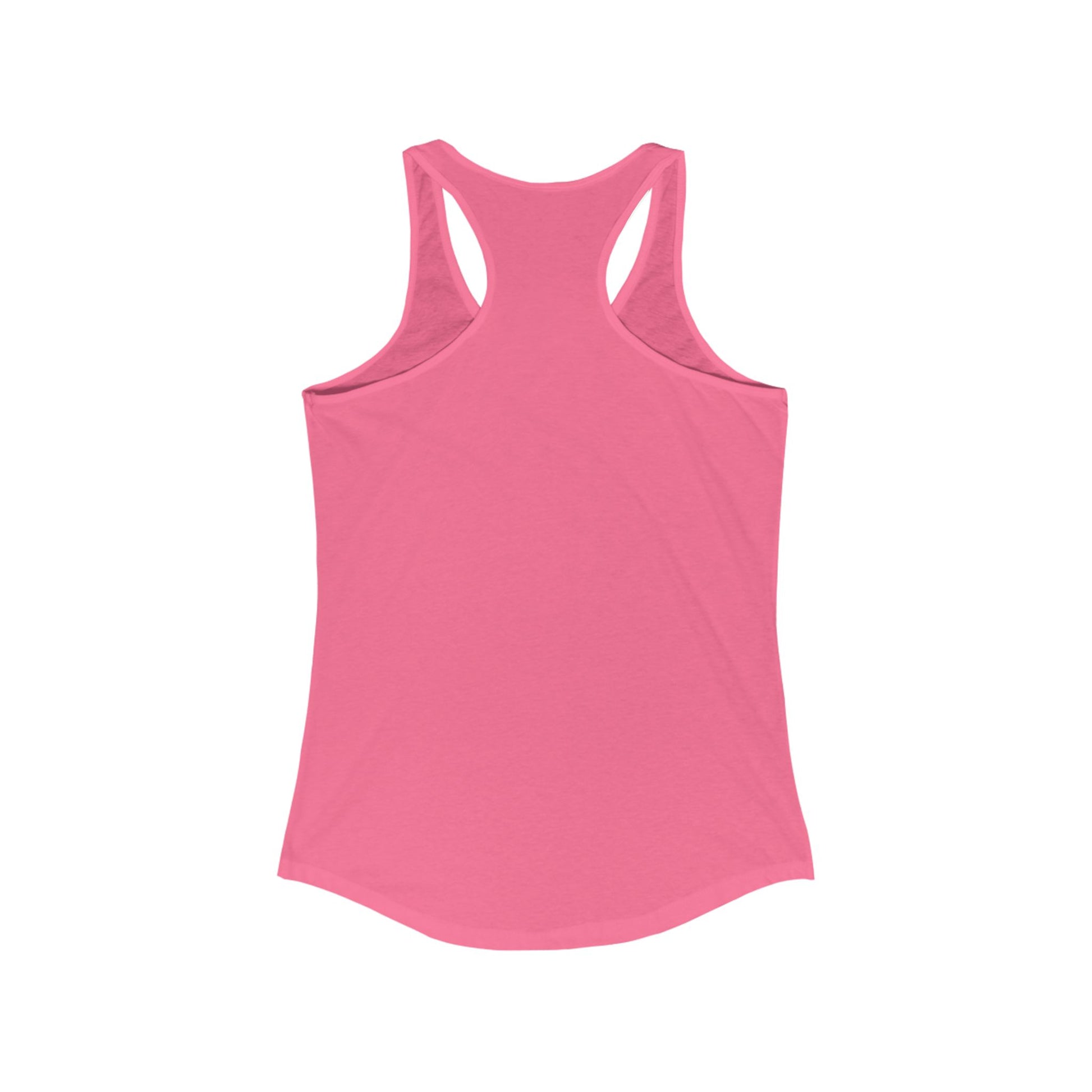 Bold Tattoo Statement Racerback Tank for Empowered Women, Casual Wear, Workout Top, Unique Gift, Festival Attire, Trendy Summer Tee
