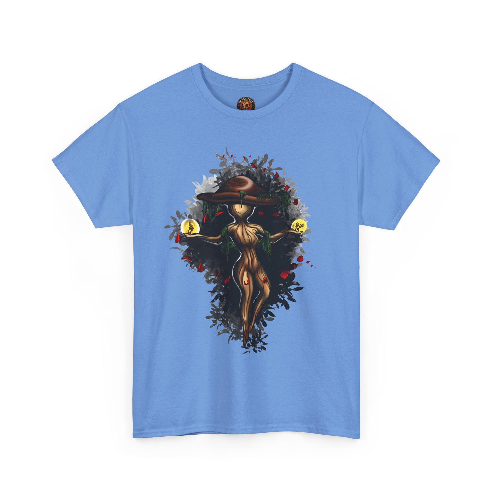 Mushroom Spirit T-Shirt – Lara Davenport x Trash Cult Supply Co. Collab (Gildan 5000)