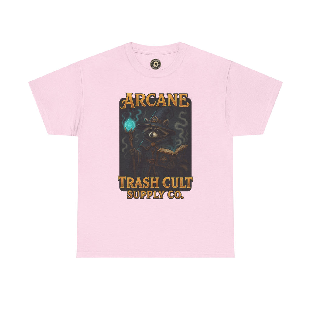 Arcane Trash Cult Unisex Heavy Cotton Tee, Cult Merchandise, Witchy Style, Halloween Tee, Casual Everyday Wear