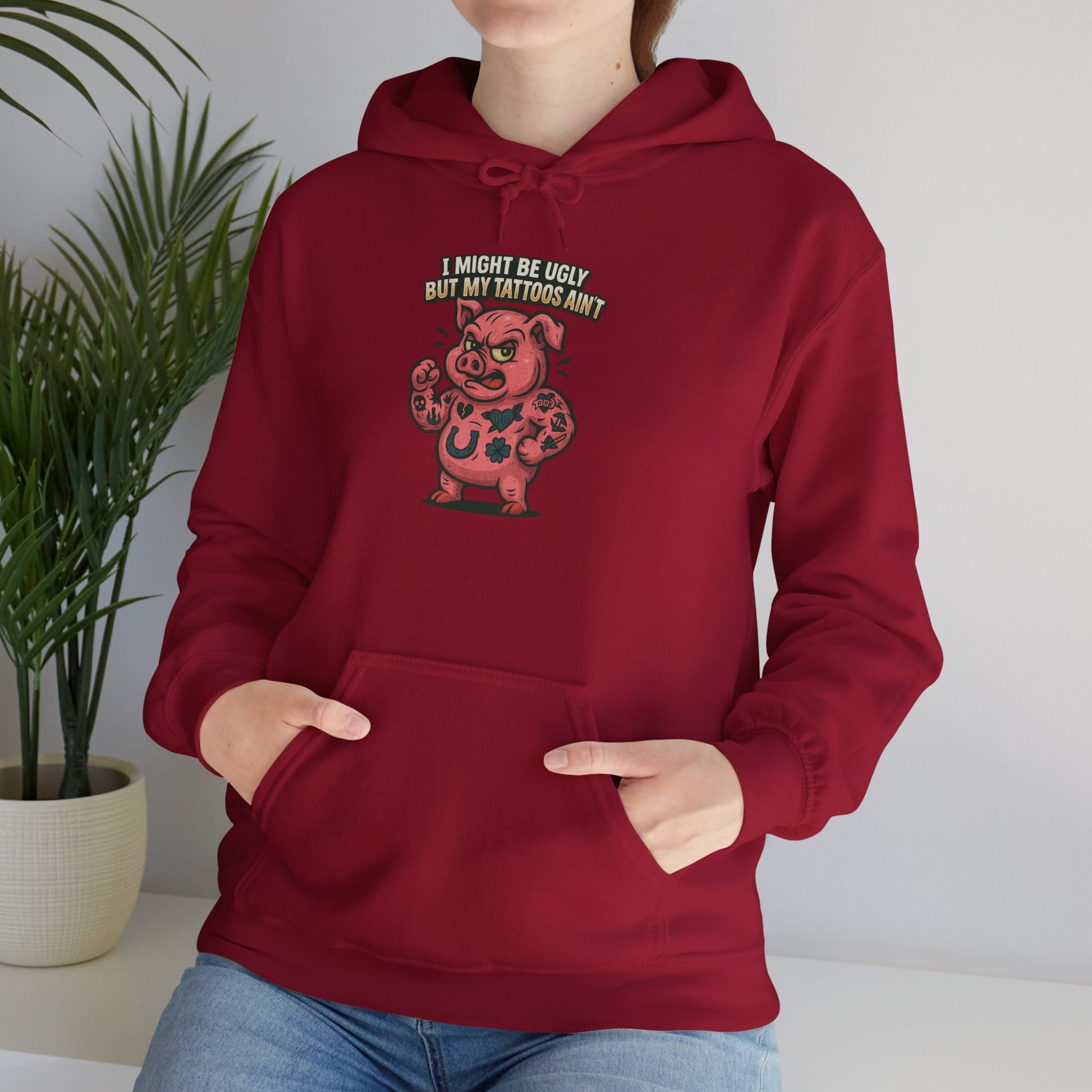 Funny Unisex Hoodie with Quote, Perfect for Gifts, Casual Wear, Halloween, Birthdays, Everyday Comfort