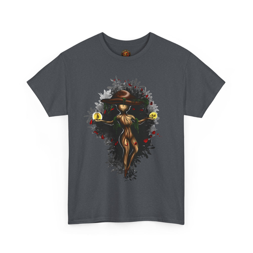 Mushroom Spirit T-Shirt – Lara Davenport x Trash Cult Supply Co. Collab (Gildan 5000)