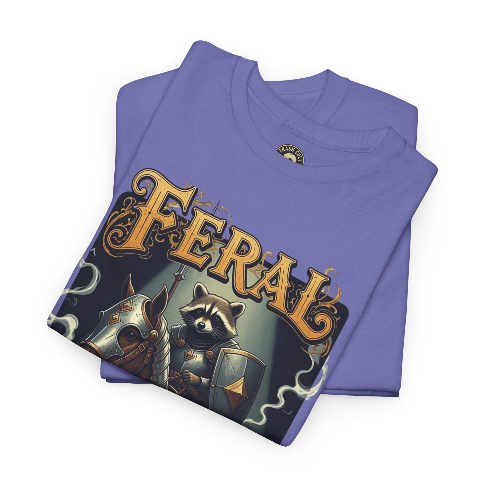 Feral Trash Cult Tee, Unisex Graphic Tee, Cool T-Shirt, Unique Funny Apparel, Gift for Eco Warriors, Casual Wear, Festival Clothing