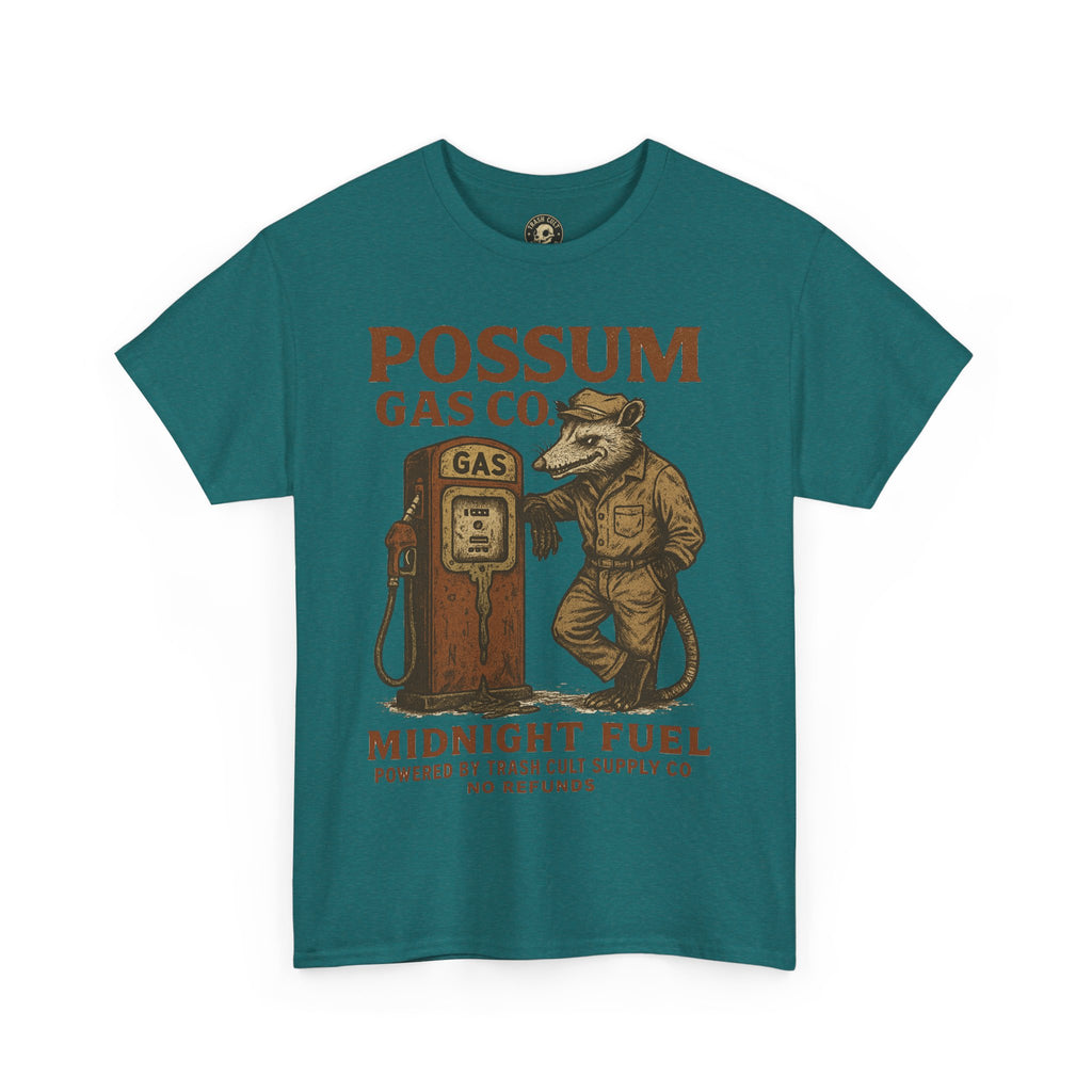 Possum Gas Co. Vintage Feral Mechanic Shirt – Trash Cult Supply Co. – Gildan 5000