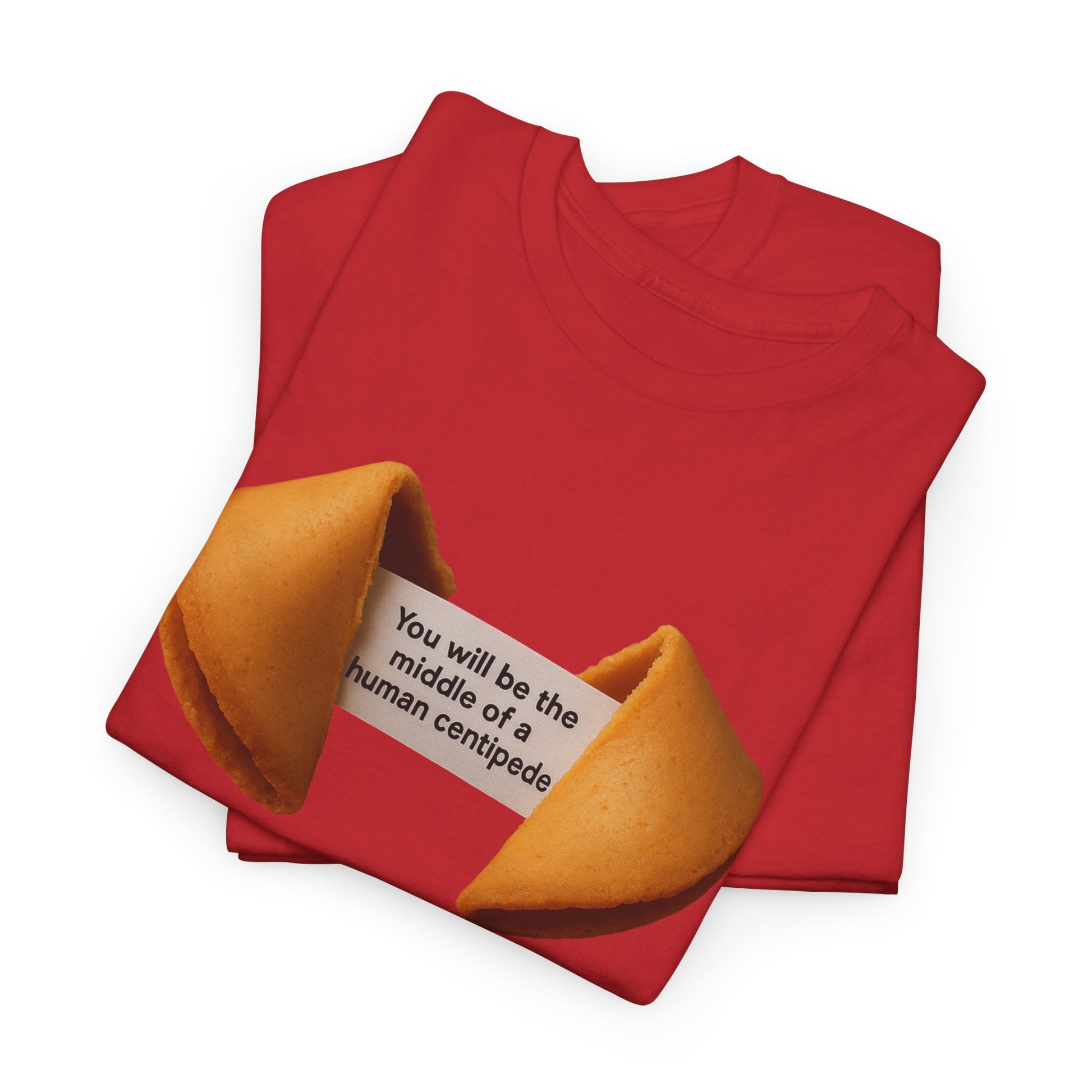 Fortune Cookie Unisex Heavy Cotton Tee - Positive Vibes Shirt