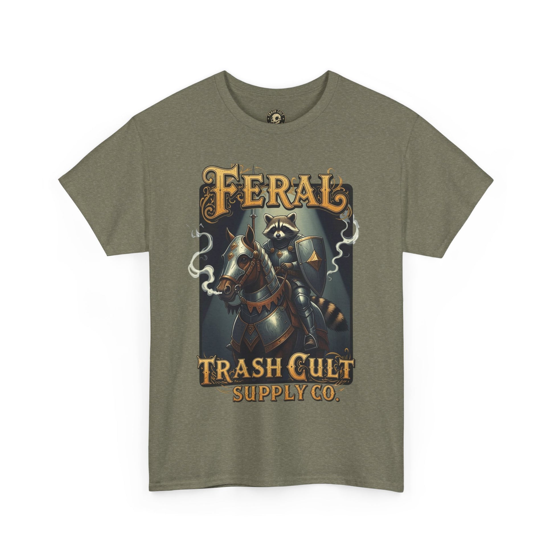 Feral Trash Cult Tee, Unisex Graphic Tee, Cool T-Shirt, Unique Funny Apparel, Gift for Eco Warriors, Casual Wear, Festival Clothing