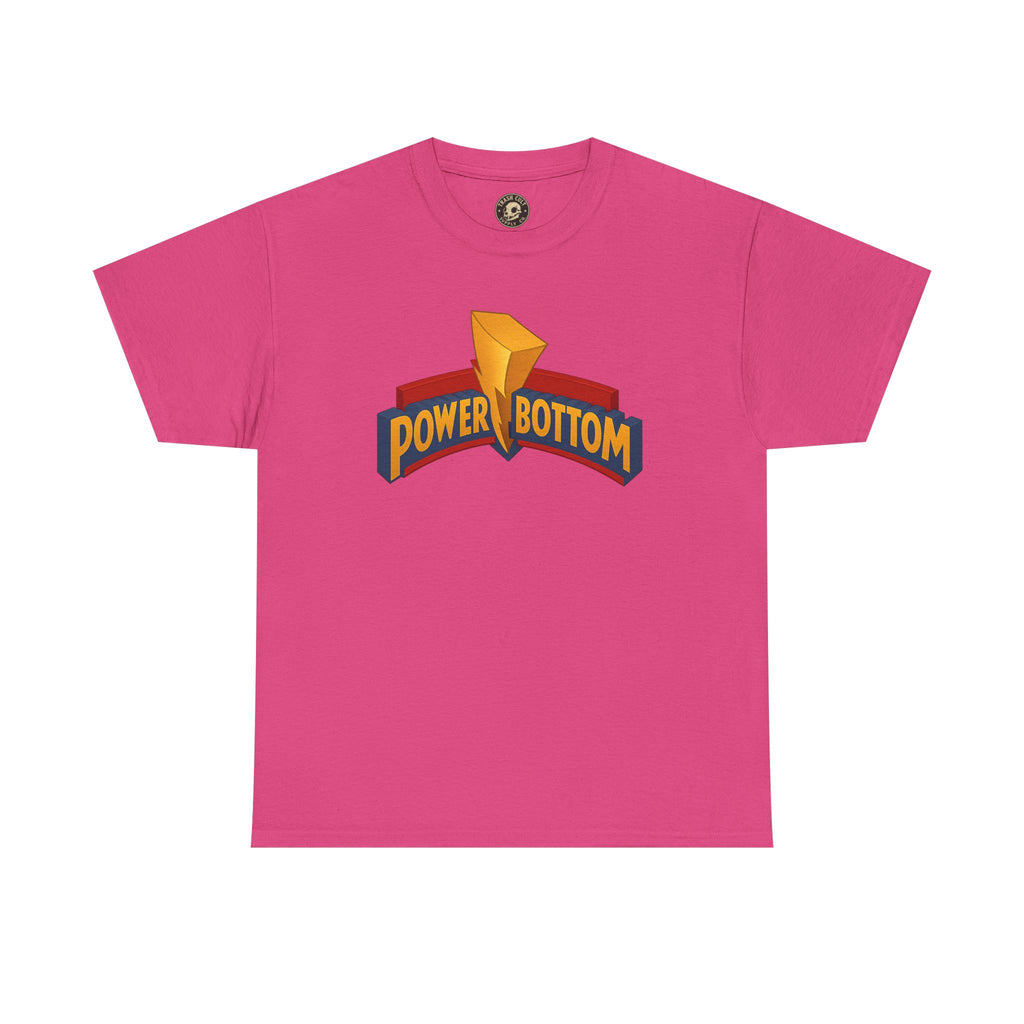 Power Bottom Vibes T-Shirt – Bold LGBTQ+ Pride Graphic Tee | Unisex Heavy Cotton Empowerment Shirt