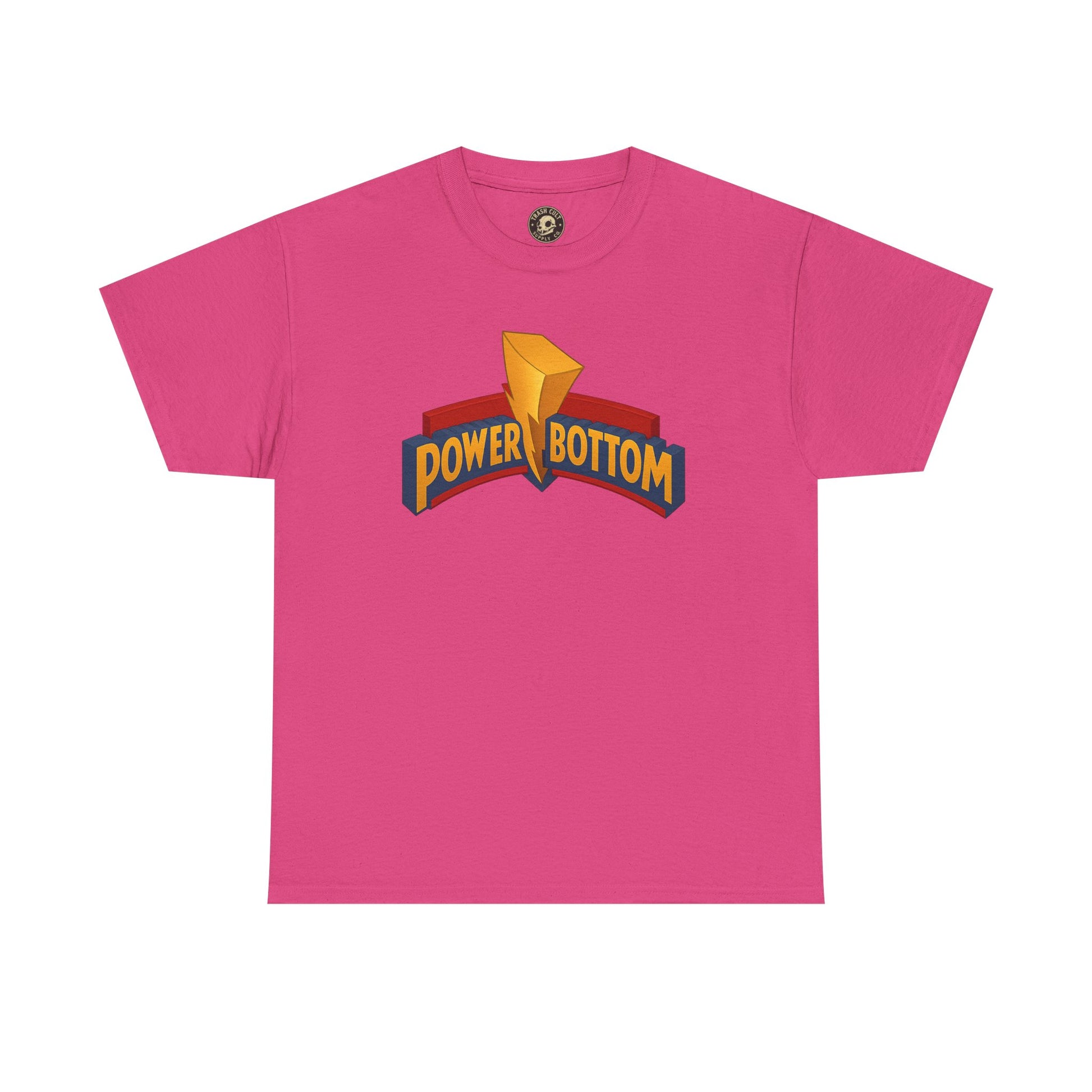 Power Bottom Vibes T-Shirt – Bold LGBTQ+ Pride Graphic Tee | Unisex Heavy Cotton Empowerment Shirt