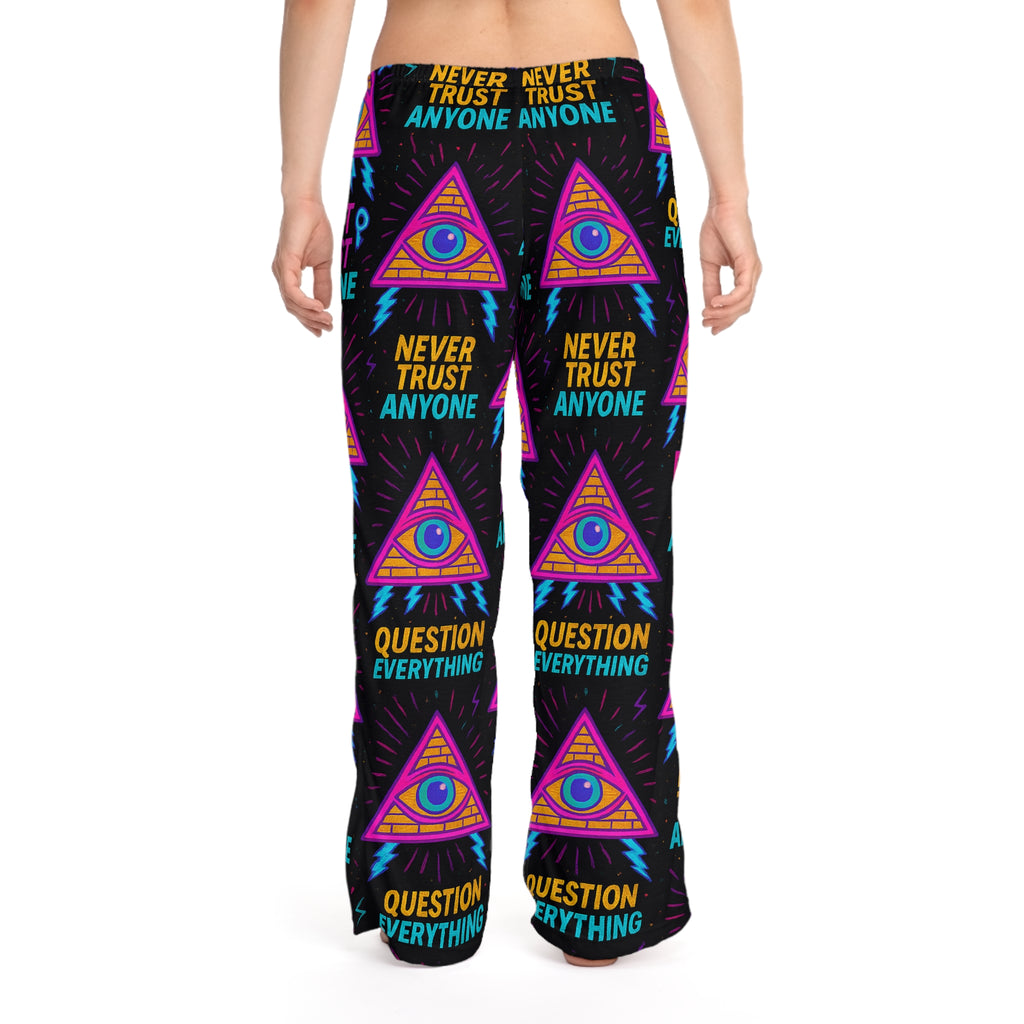 Don’t Trust Anyone – Women’s Limited Edition Pajama Pants | Illuminasty Drop