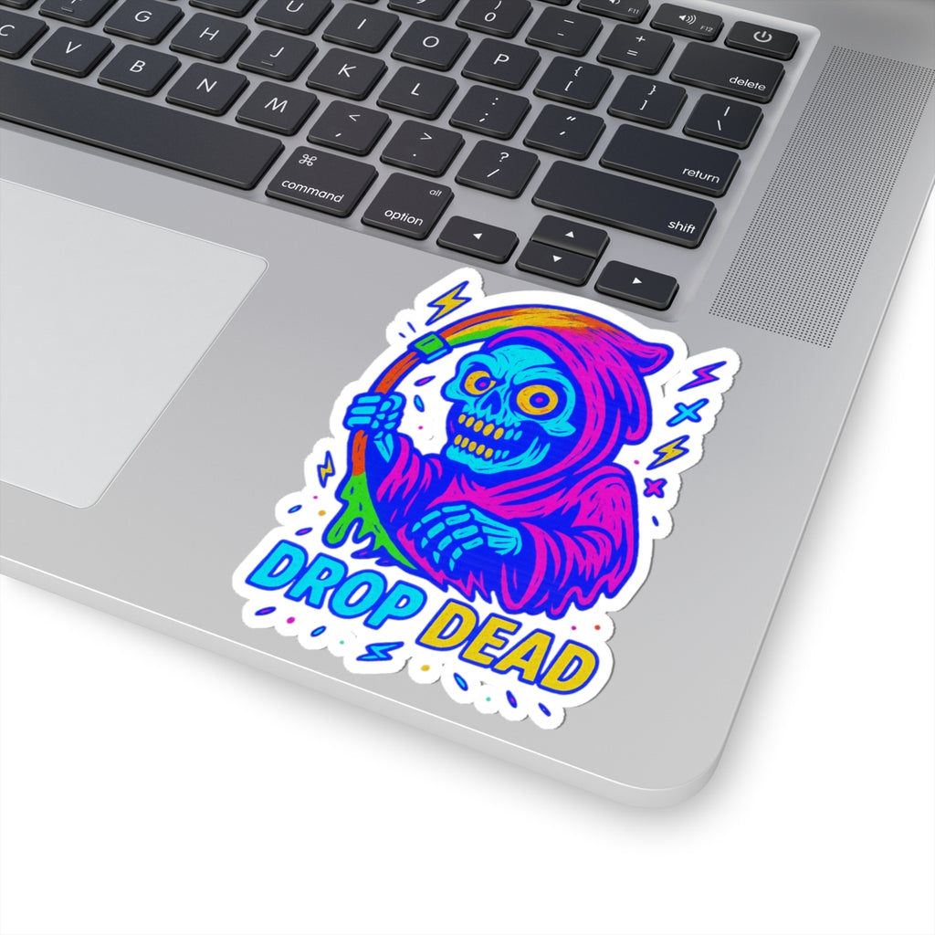 Drop Dead – Limited Edition Kiss Cut Sticker | Illuminasty Drop