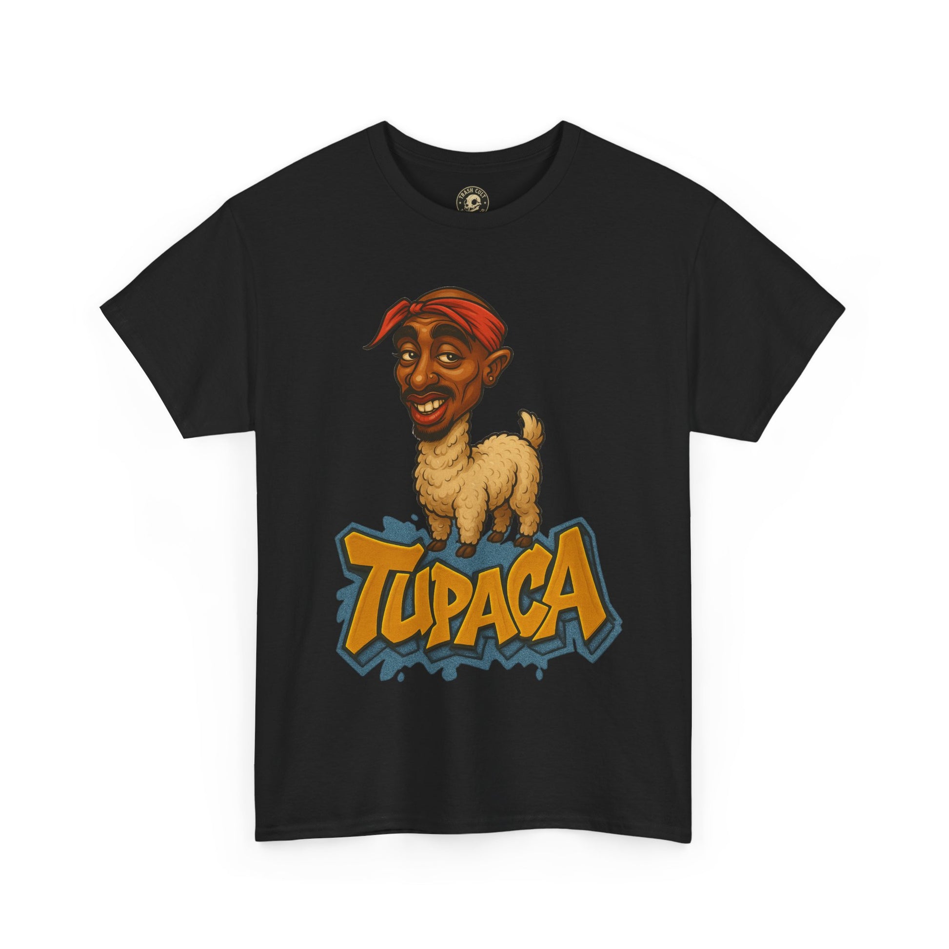 Tupaca Graphic Tee - Fun Unisex Cotton Shirt, Quirky Gift for Music Lovers, Streetwear Fashion, Cool Casual Wear, Hip Hop Band Merch