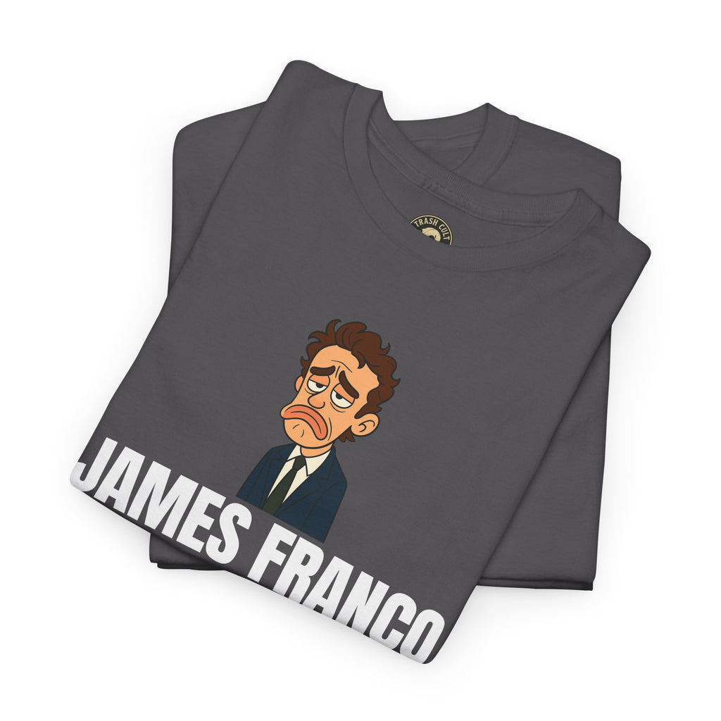 Disappointed James Franco Parody Shirt – “Saved My Life, Got a Lousy Handjob” Funny Cartoon Tee