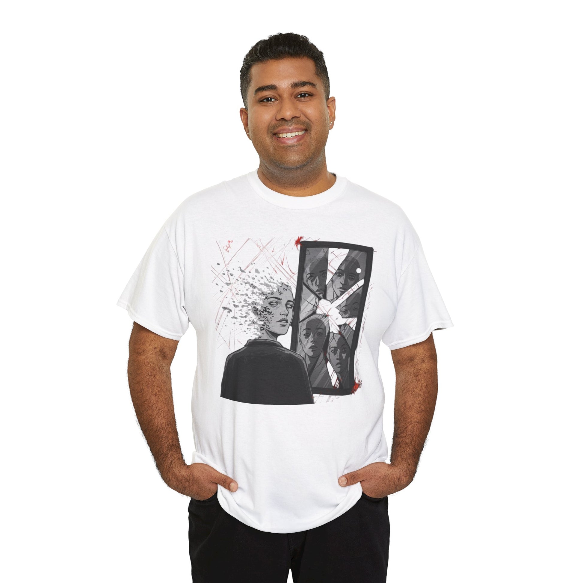 Xian Allen x Trash Cult Shirt – “Don’t Look Too Close” | Surreal Dark Art T-Shirt