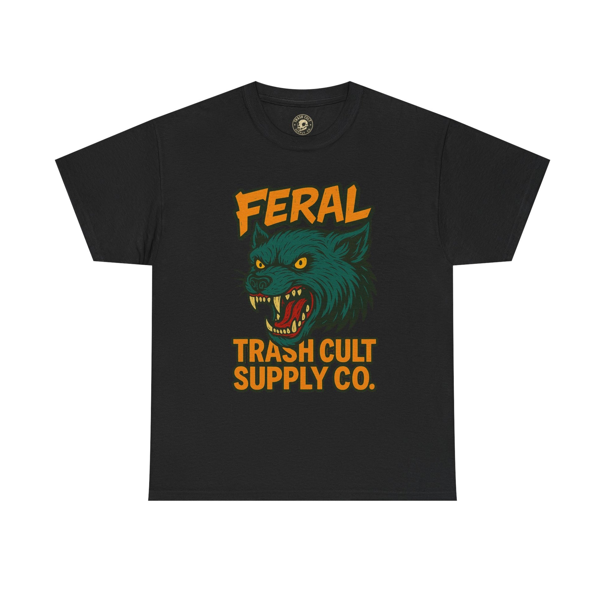 FERAL Wolverine Shirt – Trash Cult Graffiti Tee (Gildan 5000)