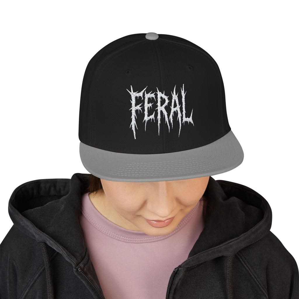 Feral Snapback Hat – Trash Cult Supply Co. Streetwear
