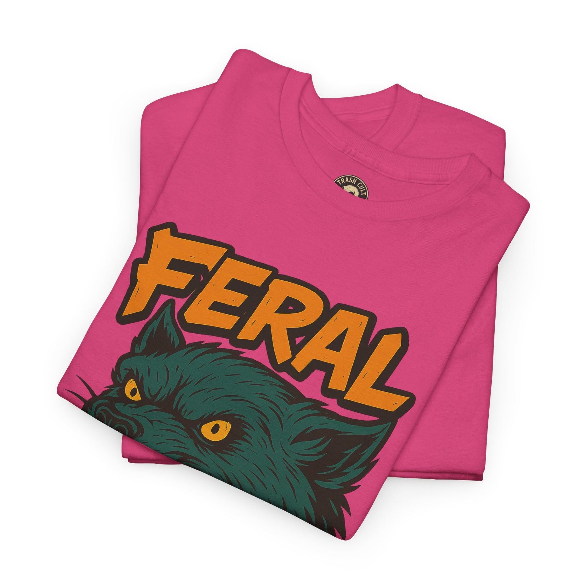 FERAL Wolverine Shirt – Trash Cult Graffiti Tee (Gildan 5000)