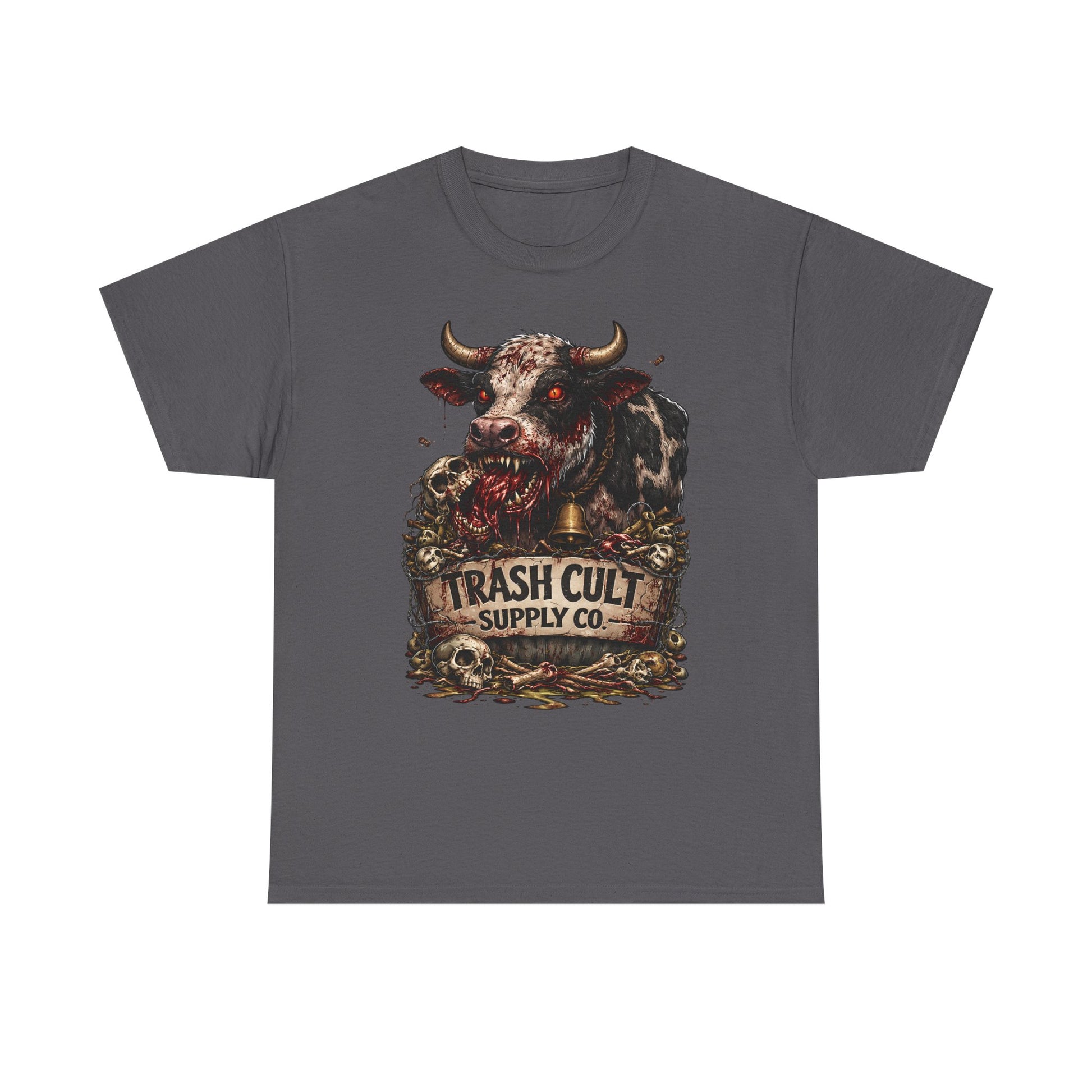 Trash Cult Supply Co. Cow Skull Tee