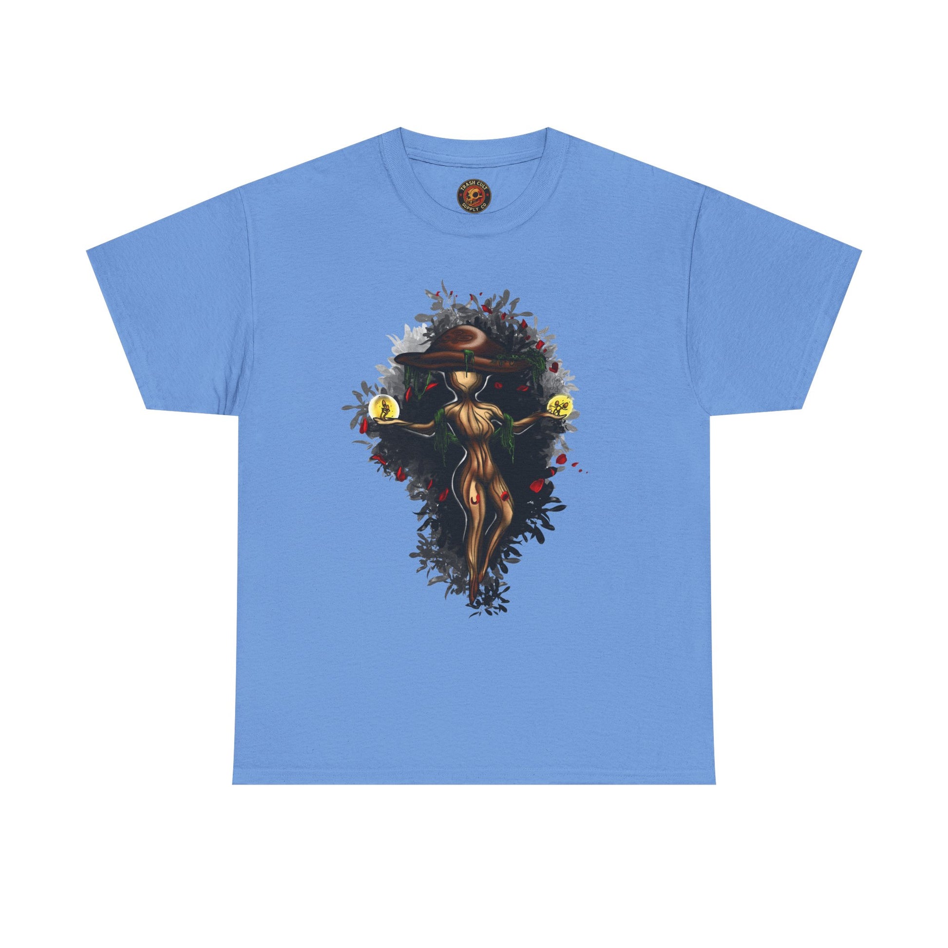 Mushroom Spirit T-Shirt – Lara Davenport x Trash Cult Supply Co. Collab (Gildan 5000)