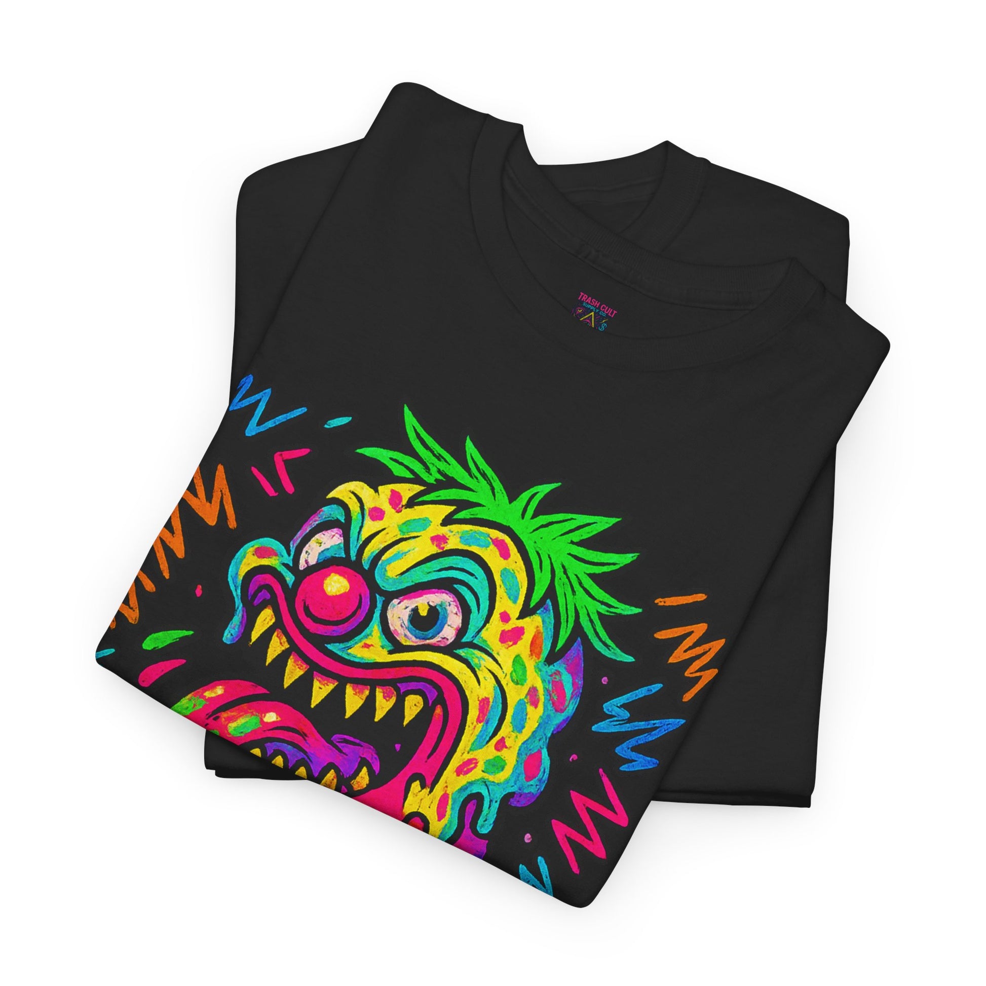 Brain Freeze & Bad Decisions – Limited Edition Neon Ice Cream Monster Tee | Gildan 5000 | Illuminasty Drop
