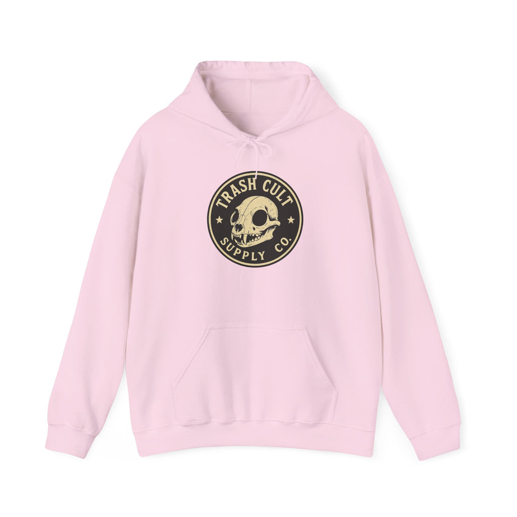 Trash Cult Hooded Sweatshirt, Unisex Hoodie with Skull Design, Perfect for Casual Wear, Gifts for Friends, Cozy Fashion