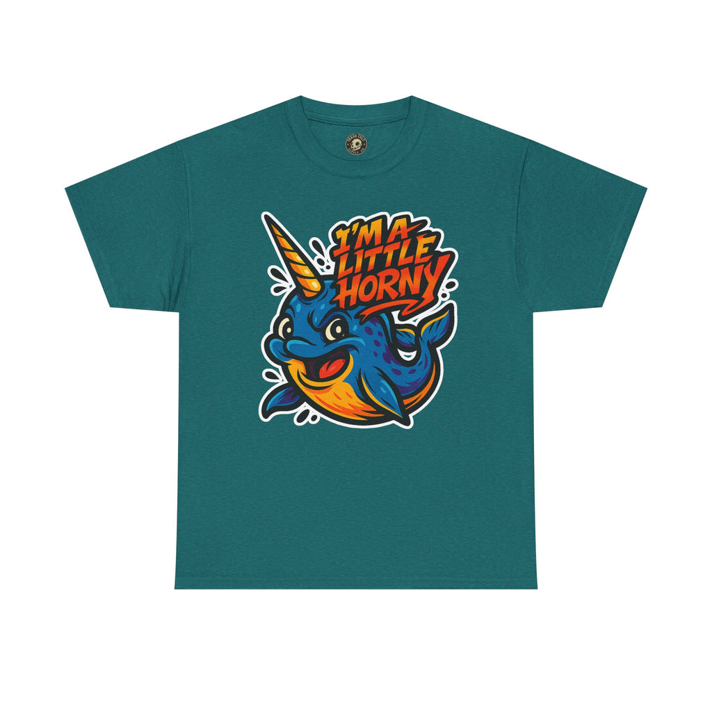 Fun Narwhal Graphic Tee, Quirky Unisex Shirt, Perfect for Gifts, Casual Wear, Animal Lovers, Beach Vibes