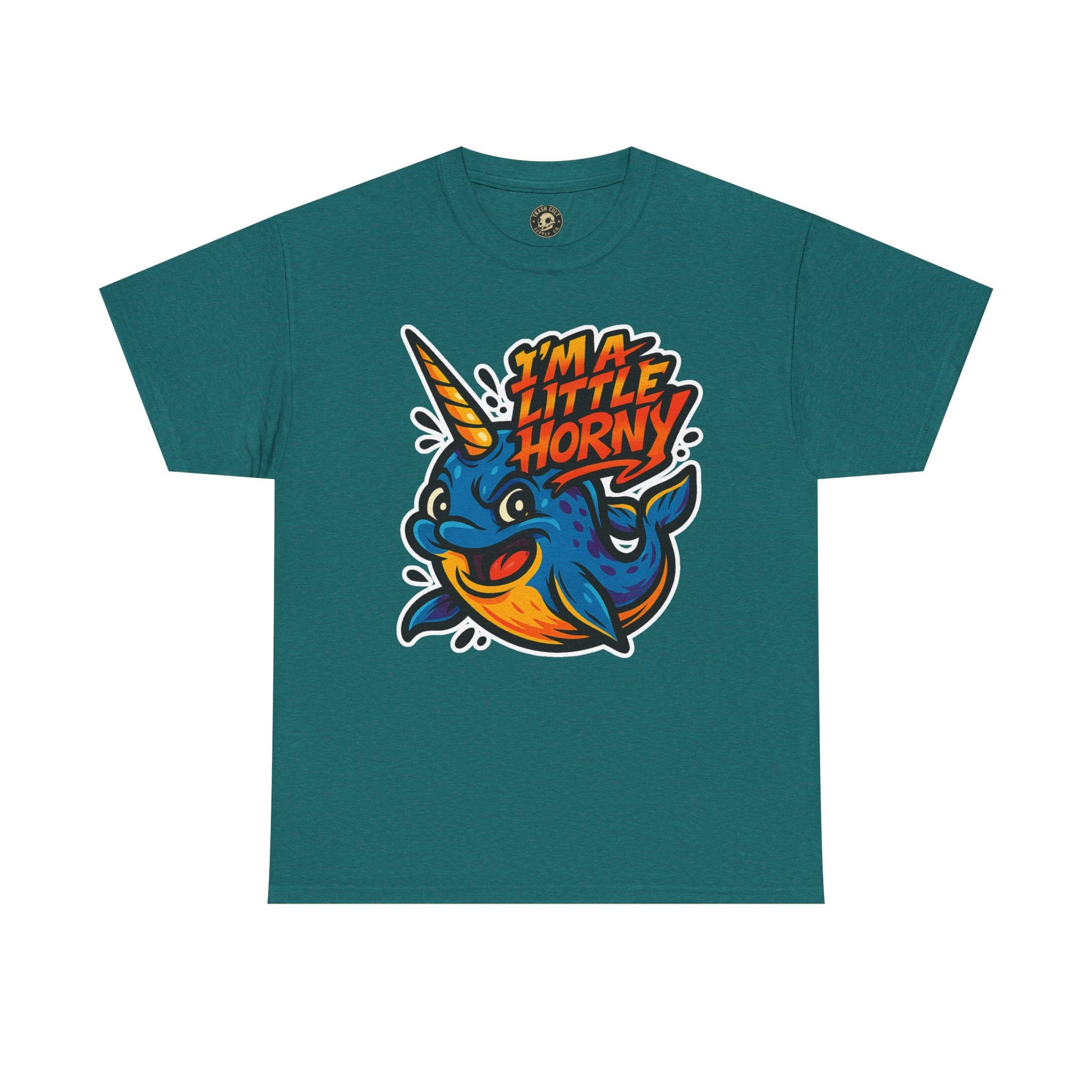 Fun Narwhal Graphic Tee, Quirky Unisex Shirt, Perfect for Gifts, Casual Wear, Animal Lovers, Beach Vibes