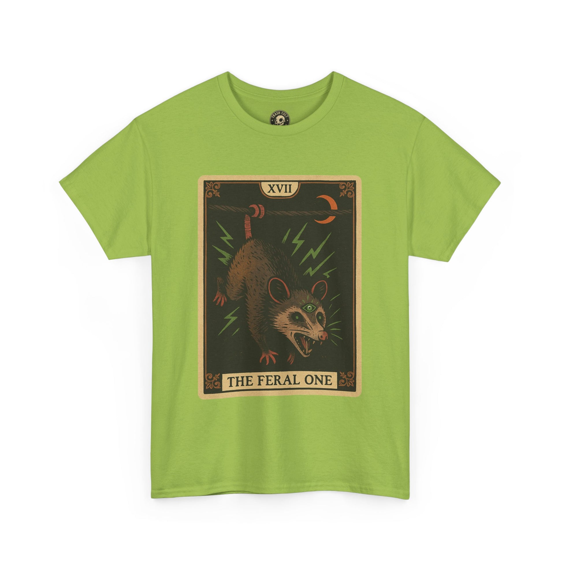 Feral One Graphic Tee - Quirky Unisex T-Shirt, Vintage Inspired, Animal Art, Casual Wear, Gifts for Him/Her