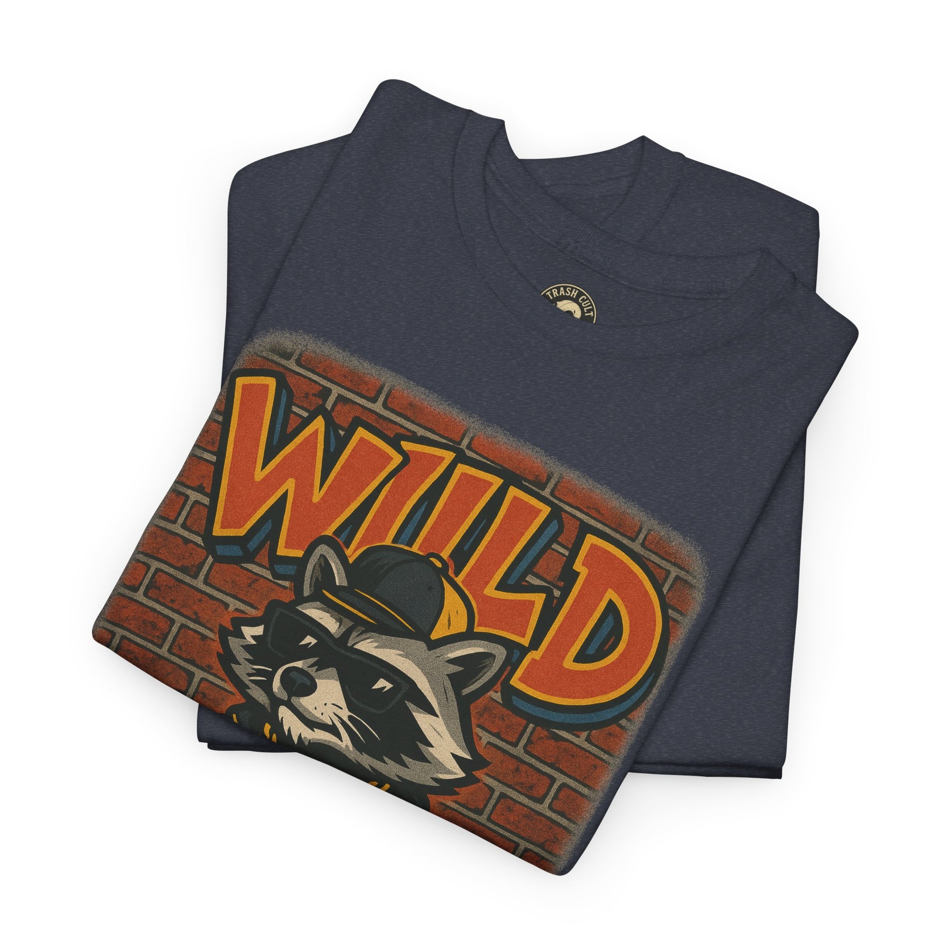 Wild Trash Cult Unisex Tee, Retro Animal T-Shirt, Graphic Tee, Eco-Conscious Apparel, Gift for Nature Lovers, Casual Streetwear