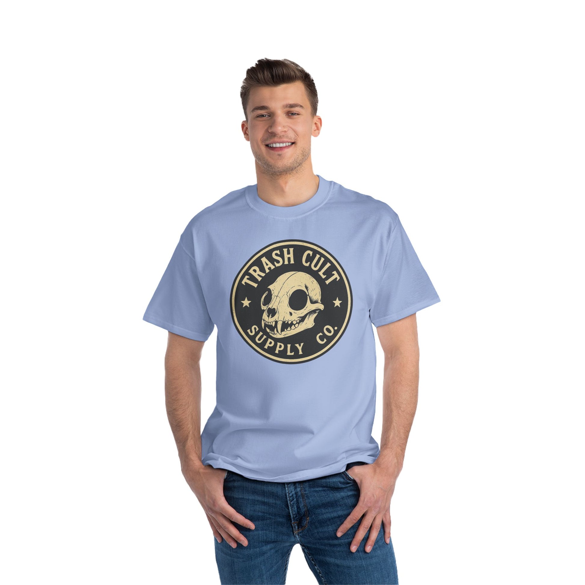 Armed Raccoon “I Identify as a F***ing Problem” T-Shirt – Trash Cult Supply Co.