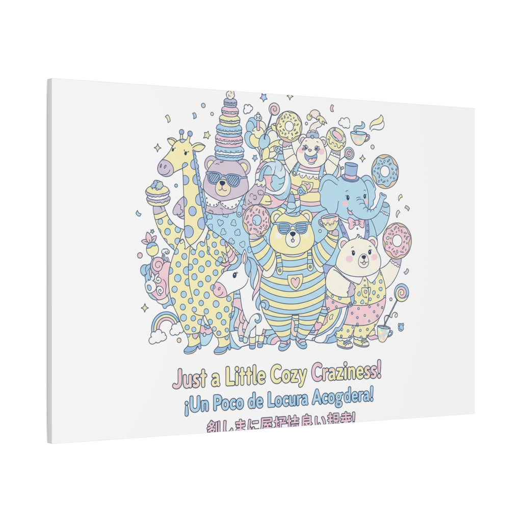 Cozy Craziness Canvas | mildly unhinged cute, whimsical weird
