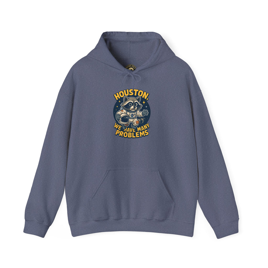 Houston Problems Hoodie, Unisex Sweatshirt, Space Lover Gift, Cozy Hoodie for Stargazing, Funny Sweatshirt for Astronaut Fans