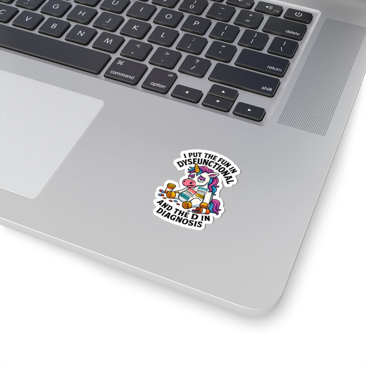Whimsical Dysfunctional Unicorn Stickers - Fun for Planners, Journals, Binders, Gift for Friends, Humor Decor