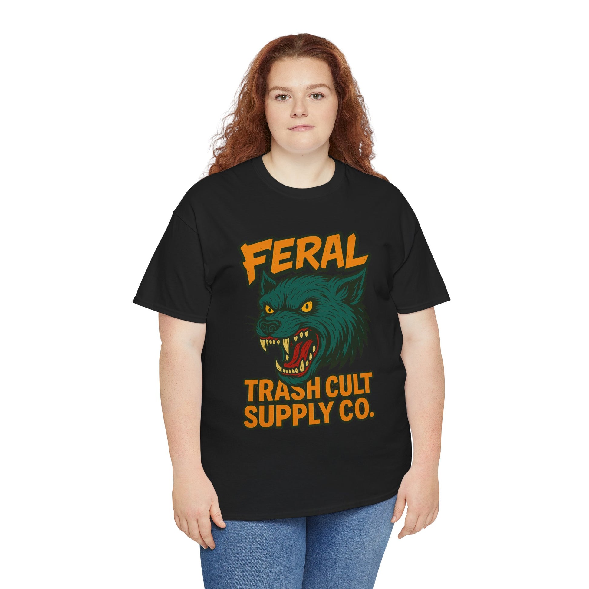 FERAL Wolverine Shirt – Trash Cult Graffiti Tee (Gildan 5000)