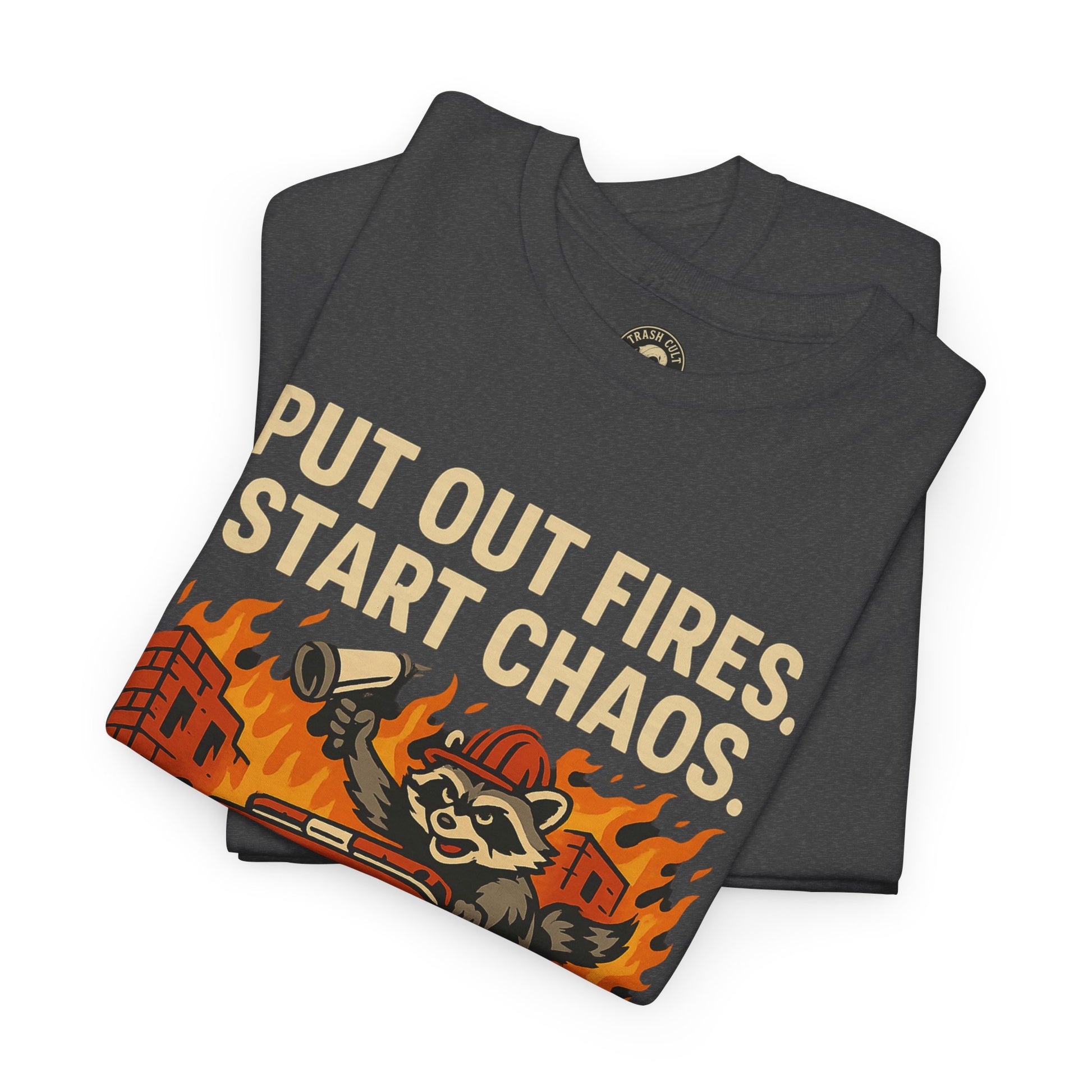 Put Out Fires Start Chaos Unisex Heavy Cotton Tee | Funny Firefighter Shirt | Casual Wear | Gift for Firefighter Lovers, Firefighter [...]