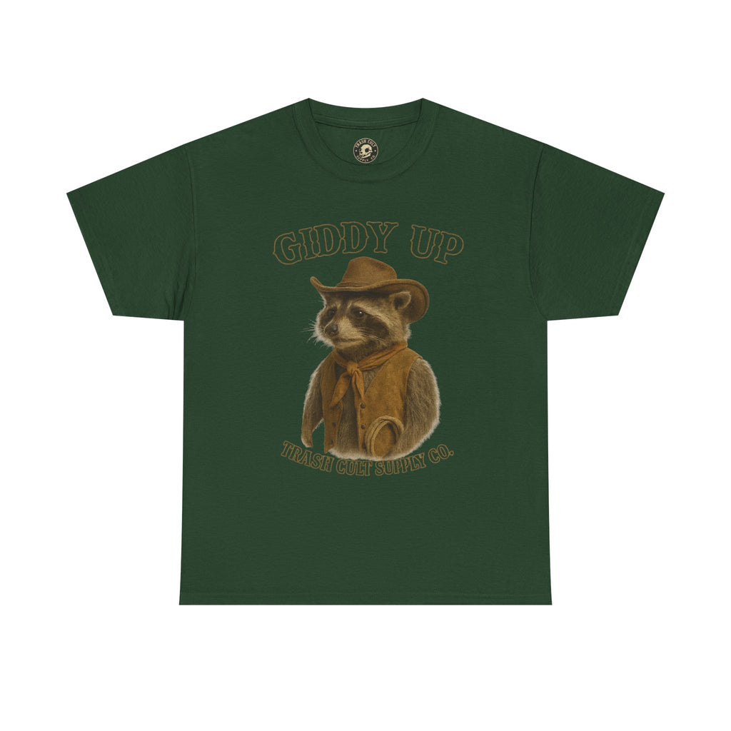 Giddy Up Graphic Tee, Funny Tee, Unisex Cowboy Shirt, Casual Wear, Gift for Him/Her