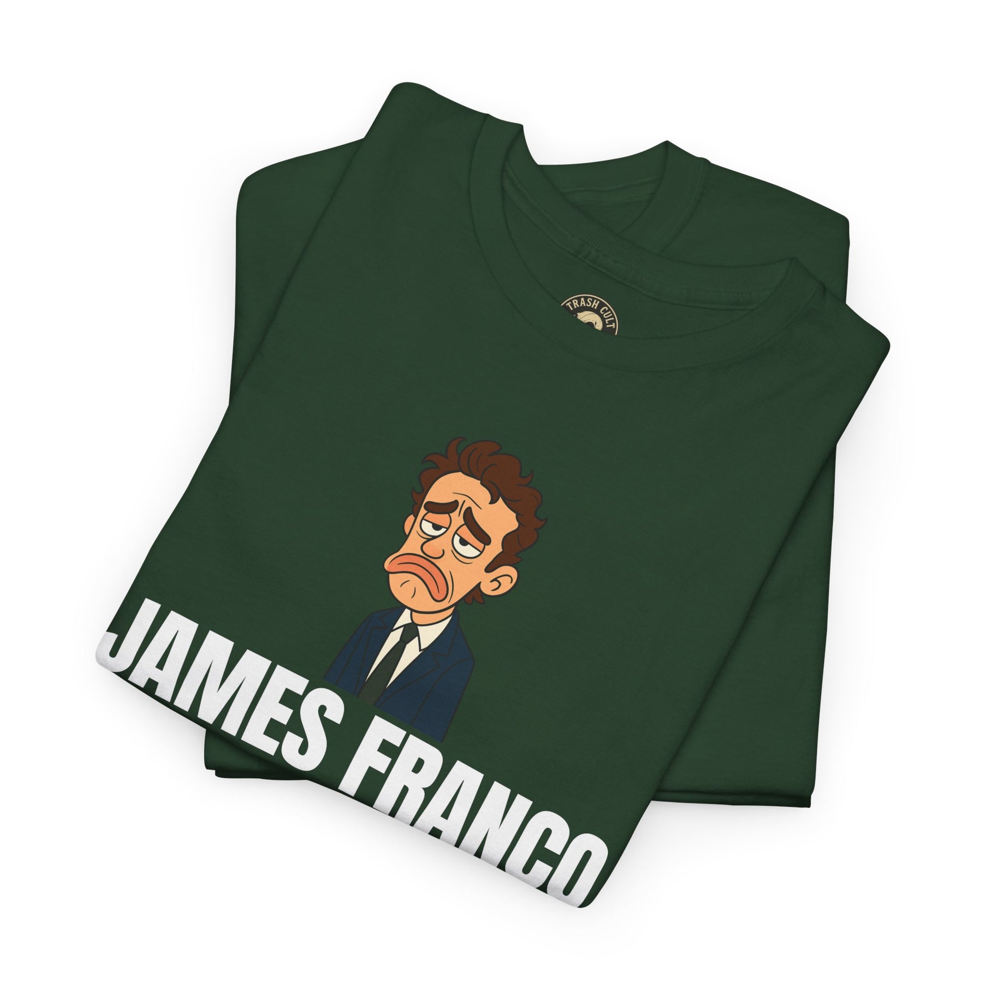 Disappointed James Franco Parody Shirt – “Saved My Life, Got a Lousy Handjob” Funny Cartoon Tee