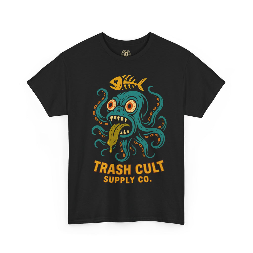 Trash Cult Octopus Tee: Unisex Heavy Cotton Shirt, Unique Graphic Tee, Eco-Friendly Apparel, Perfect Gift for Sea Lovers, Quirky [...]