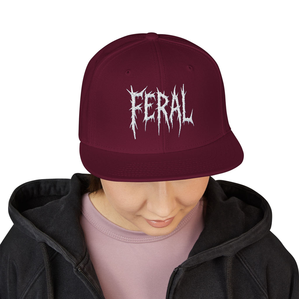 Feral Snapback Hat – Trash Cult Supply Co. Streetwear