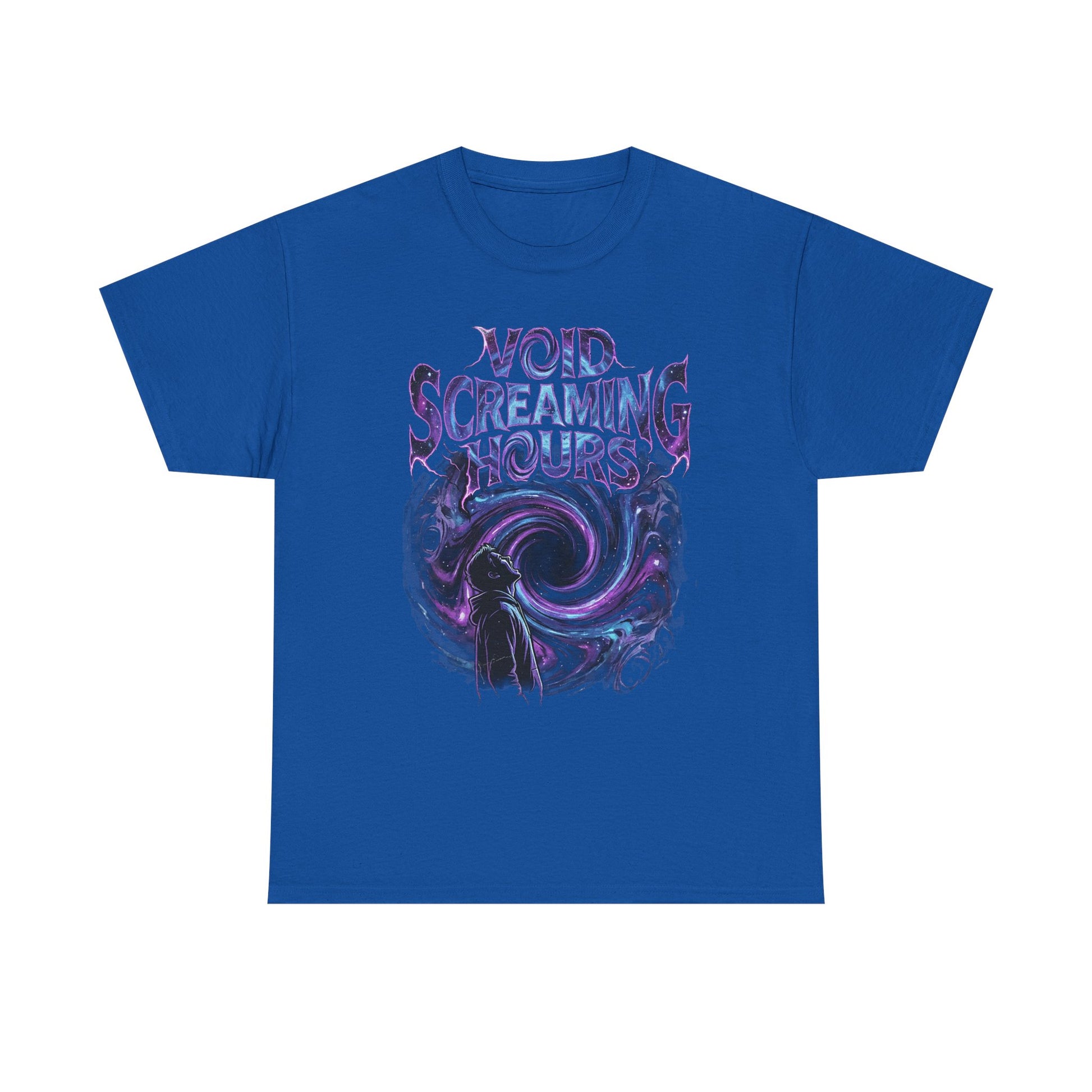Void Screaming Hours Tee — Gothic Cosmic Horror T‑Shirt