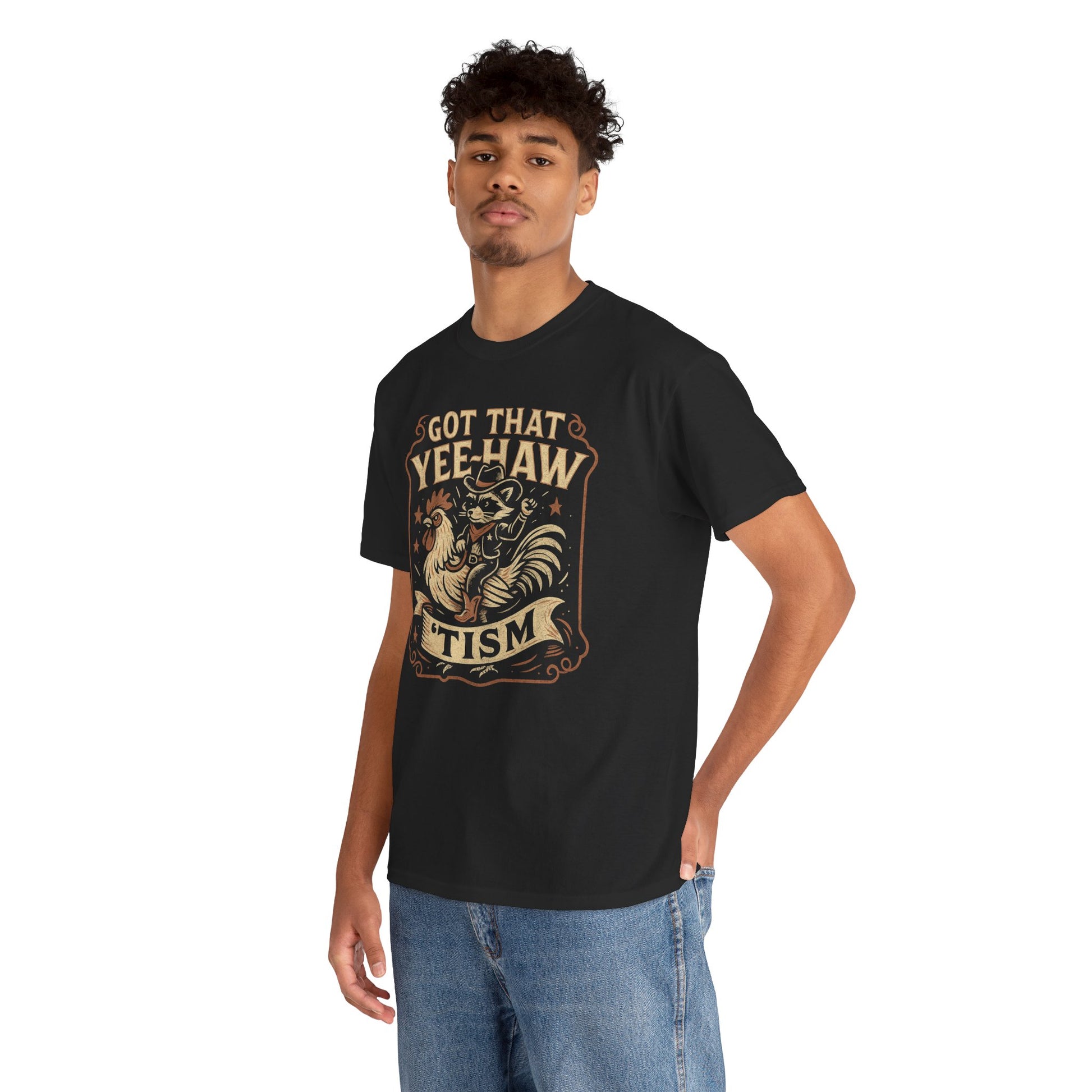 Got That Yee-Haw ’Tism™ Graphic Tee | Gildan 5000 Unisex Heavy Cotton