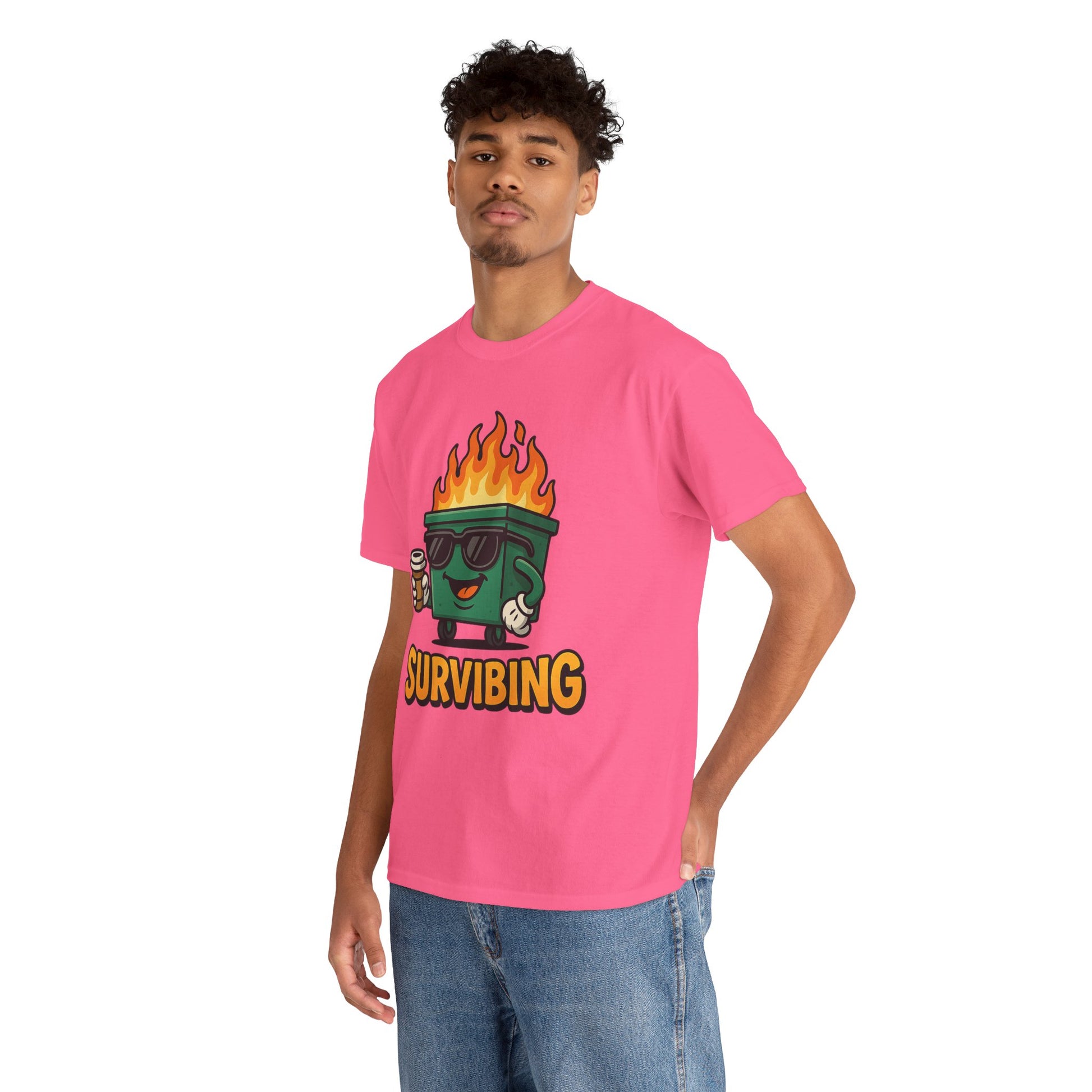 Survibing Shirt – High Visibility Safety Colors – Gildan 5000 Unisex Tee