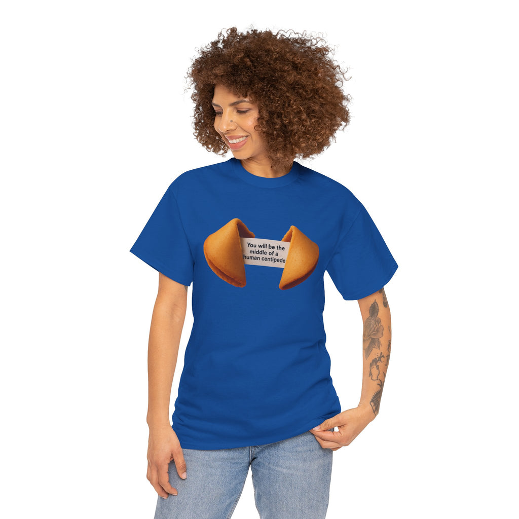 Fortune Cookie Unisex Heavy Cotton Tee - Positive Vibes Shirt