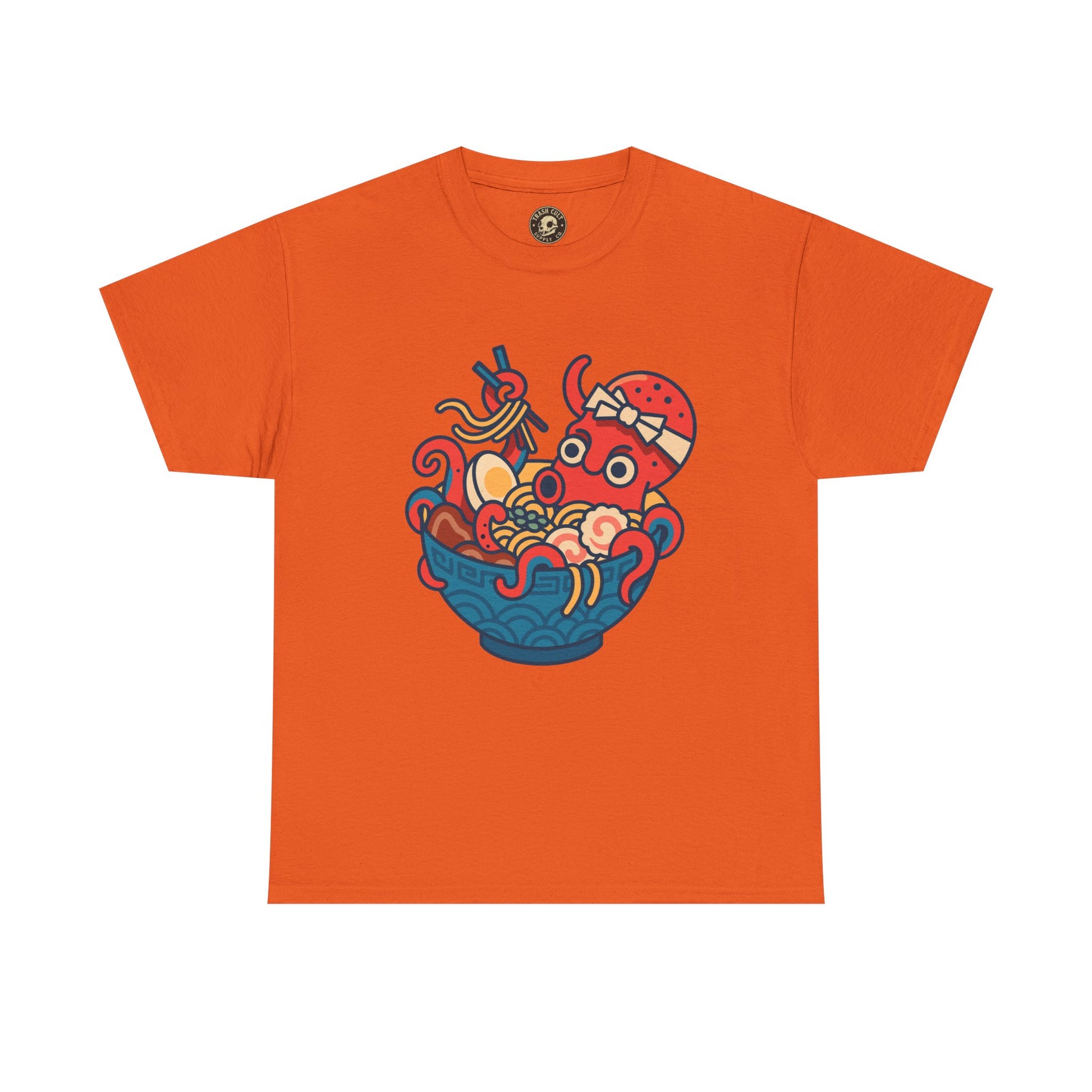 Octopus Ramen Bowl Shirt – Funny Japanese Noodle Graphic Tee