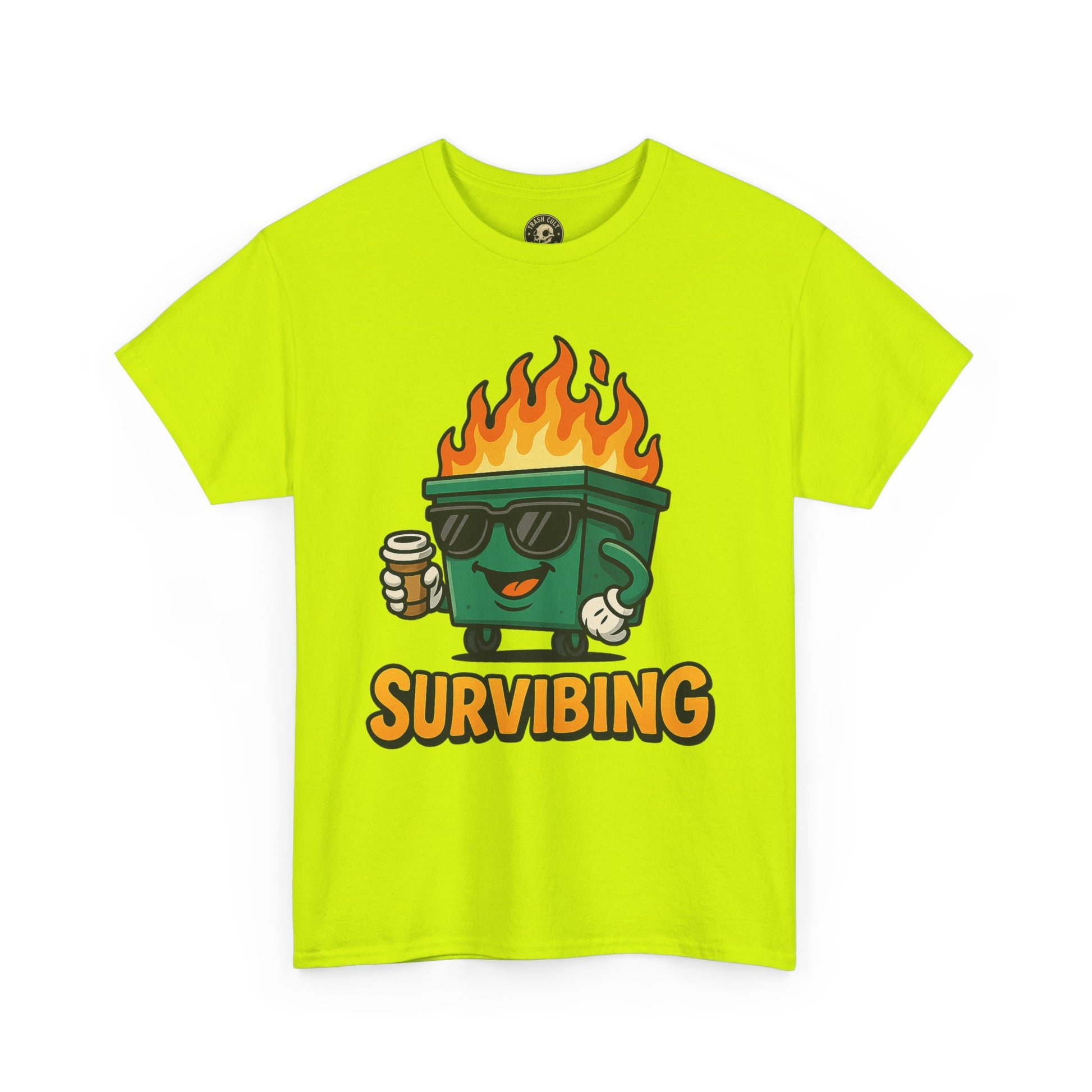 Survibing Shirt – High Visibility Safety Colors – Gildan 5000 Unisex Tee