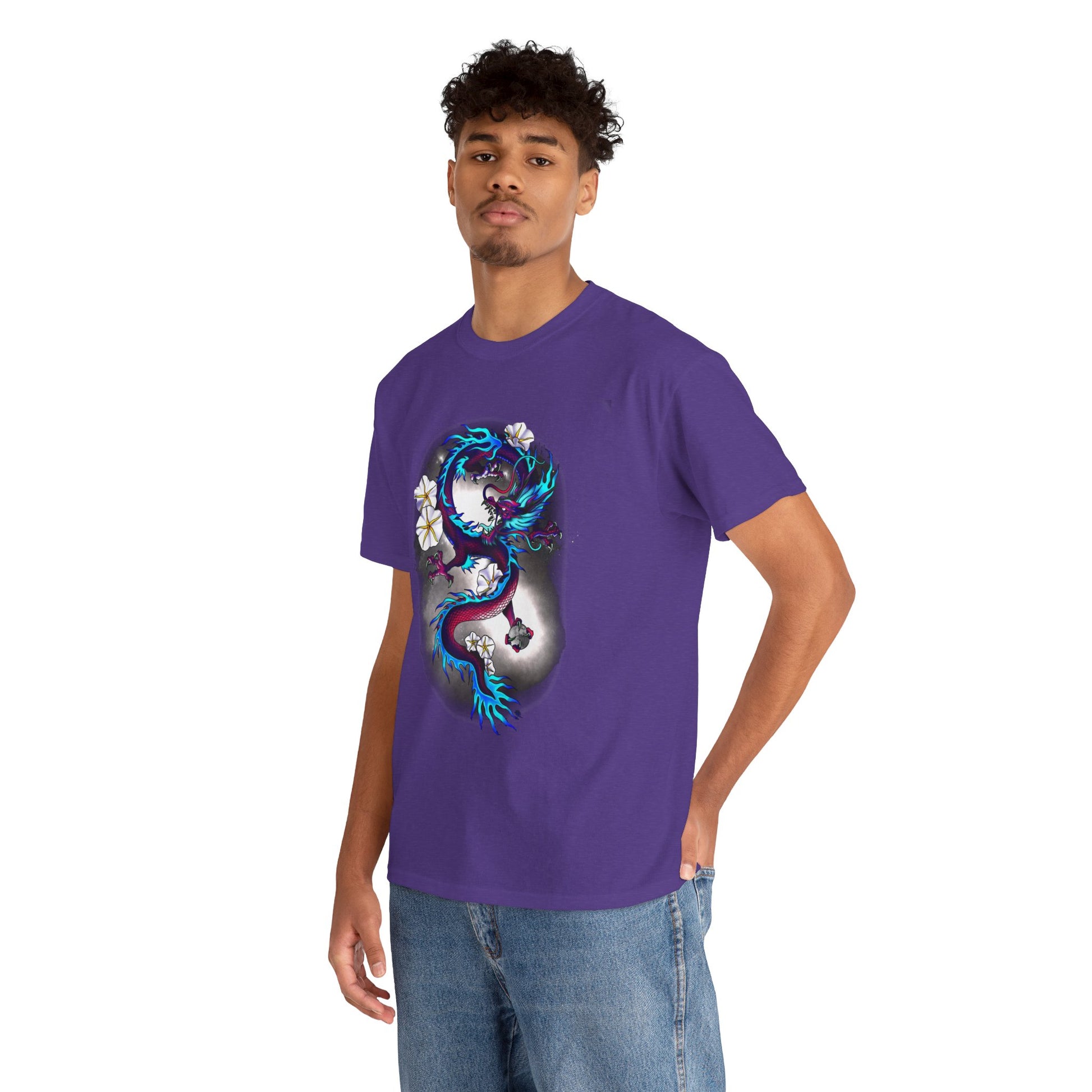 Electric Dragon Tattoo T-Shirt – Lara Davenport x Trash Cult Supply Co. Collab (Gildan 5000)
