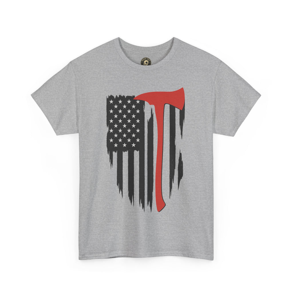 American Pride Unisex Heavy Cotton Tee, Casual Shirt, Graphic Tee, Gift for Him, Independence Day Apparel