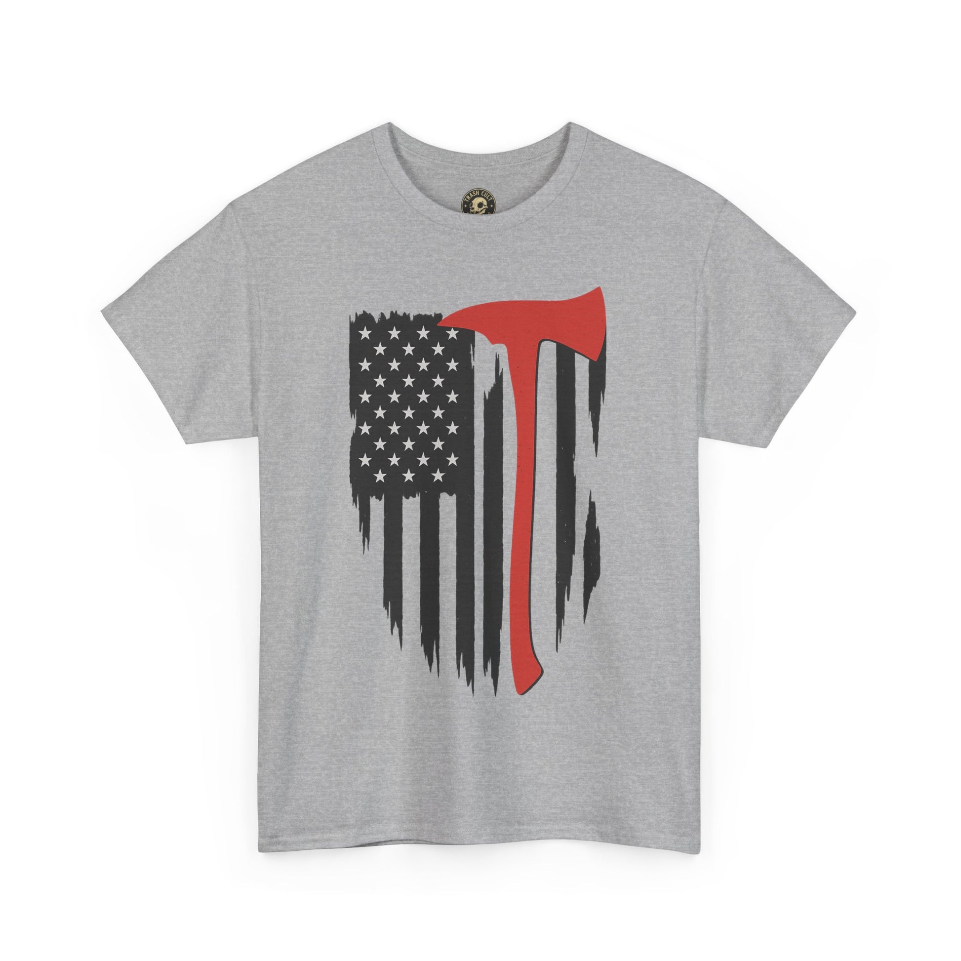 American Pride Unisex Heavy Cotton Tee, Casual Shirt, Graphic Tee, Gift for Him, Independence Day Apparel