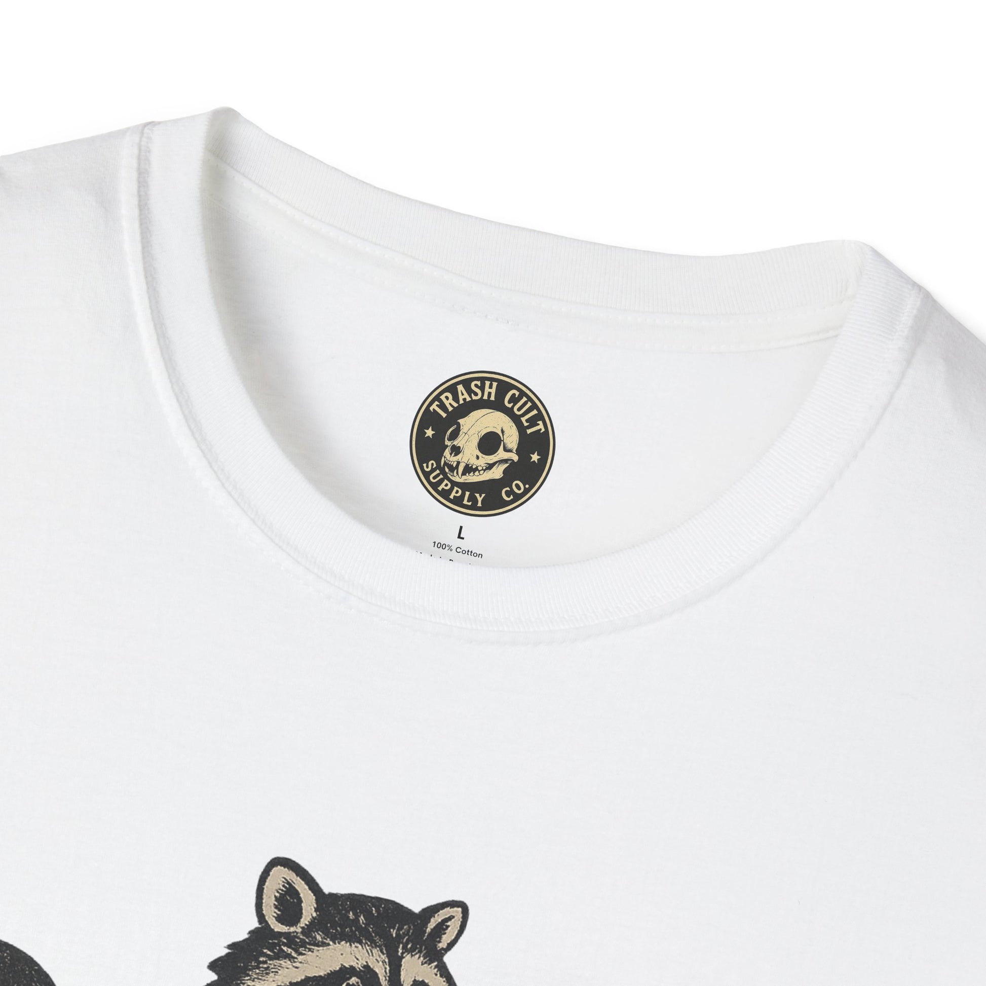 Feral Water Skiing Raccoon Vintage Shirt – Trash Cult Supply Co. | Gildan 2000 Softstyle