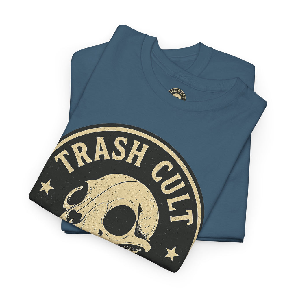Trash Cult Skull - Stay Feral Culture Vibe, Streetwear Gift, Casual Outfit, Festival Wear, Trendy Apparel, Unique Present