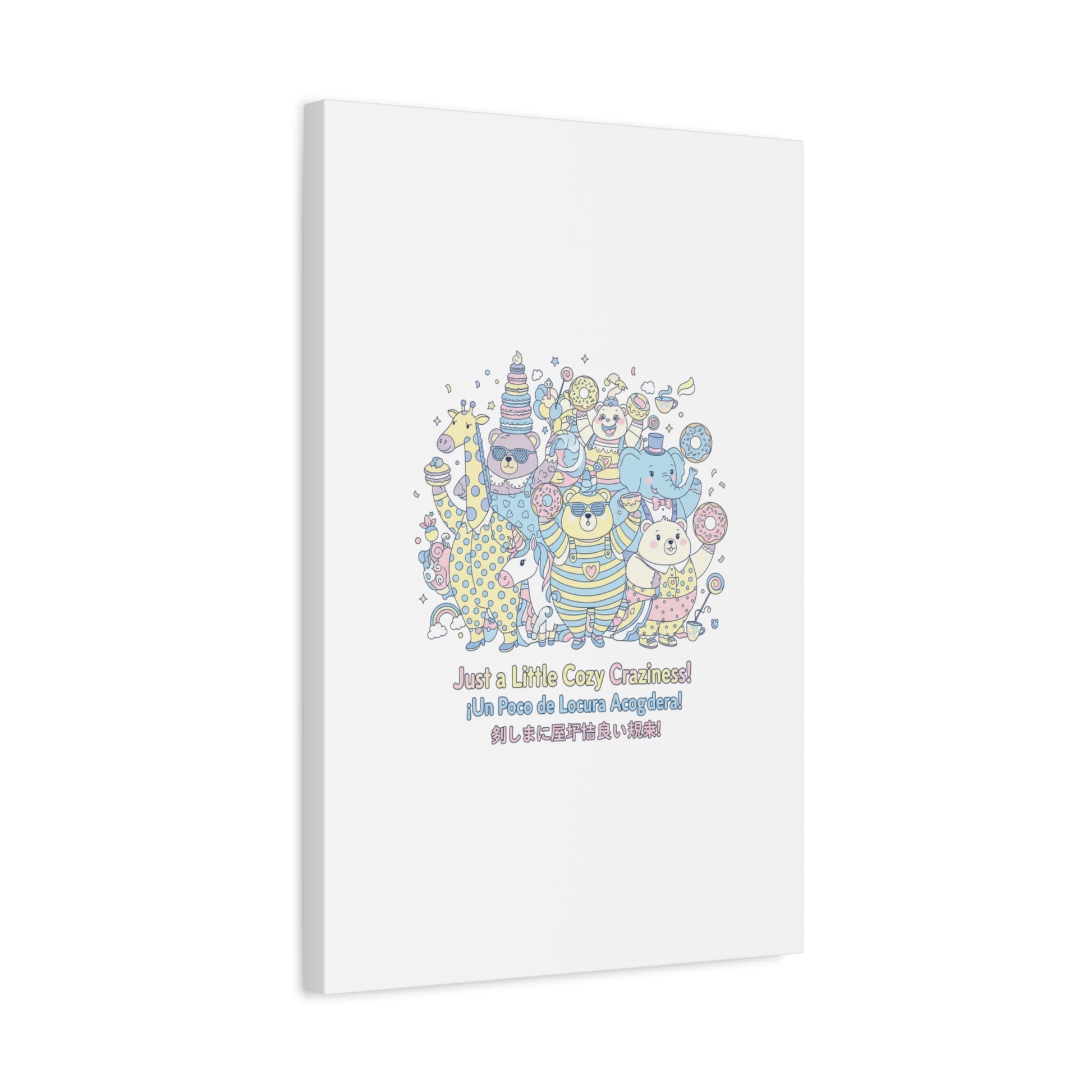 Cozy Craziness Canvas | mildly unhinged cute, whimsical weird
