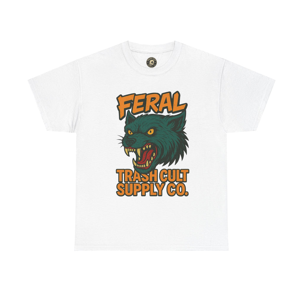 FERAL Wolverine Shirt – Trash Cult Graffiti Tee (Gildan 5000)